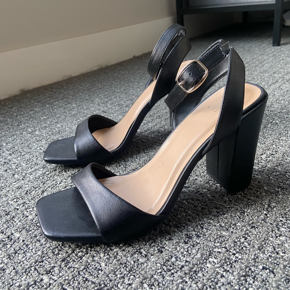 Black heels